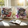 Милая Аниме BBanG Dream Its MyGO Наволочка Подушка Антиаллергенная Невидимая Молния Короткий Плюш Подушка для Дивана