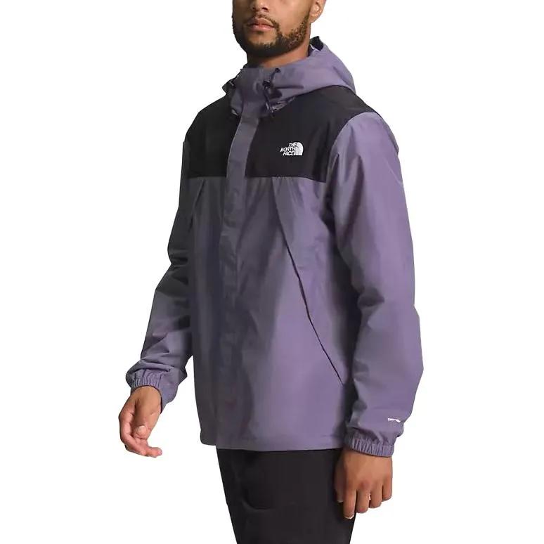 THE NORTH FACE Antora Jacket Men's Black Purple (Unisex) Jackets NF0A7QEY UK5