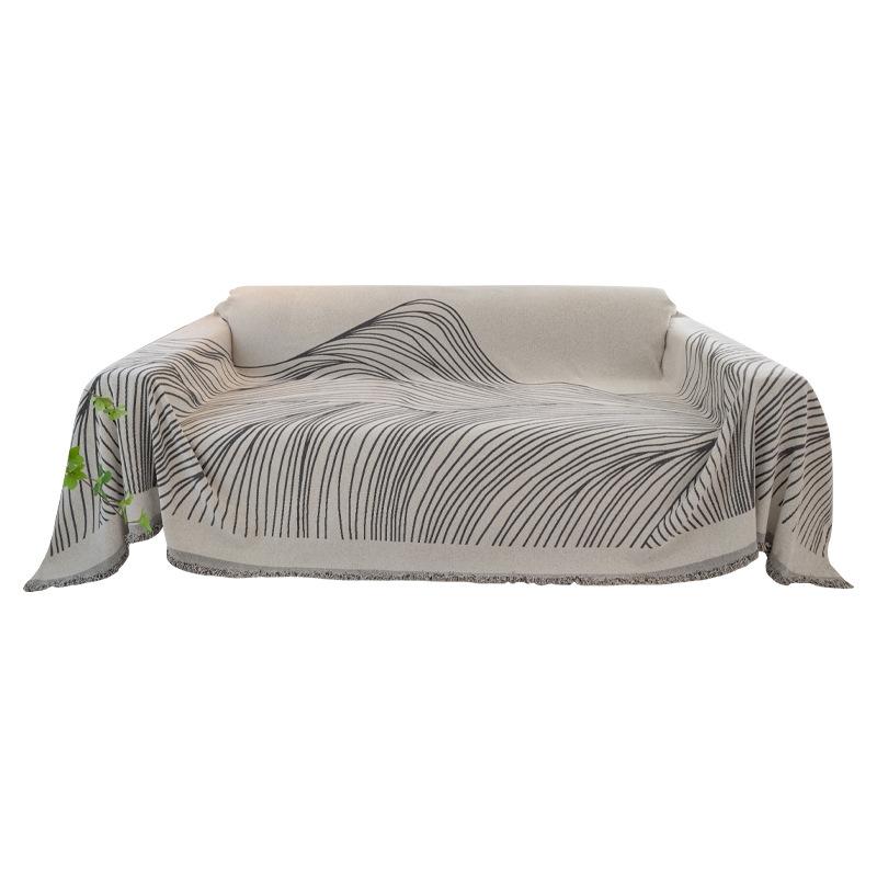 Чехол на диван, тканевый чехол для дивана, подушка для дивана, полотенце, простое современное полностью покрытое одеяло, не царапающий чехол для дивана, универсальный универсальный чехол на четыре сезона