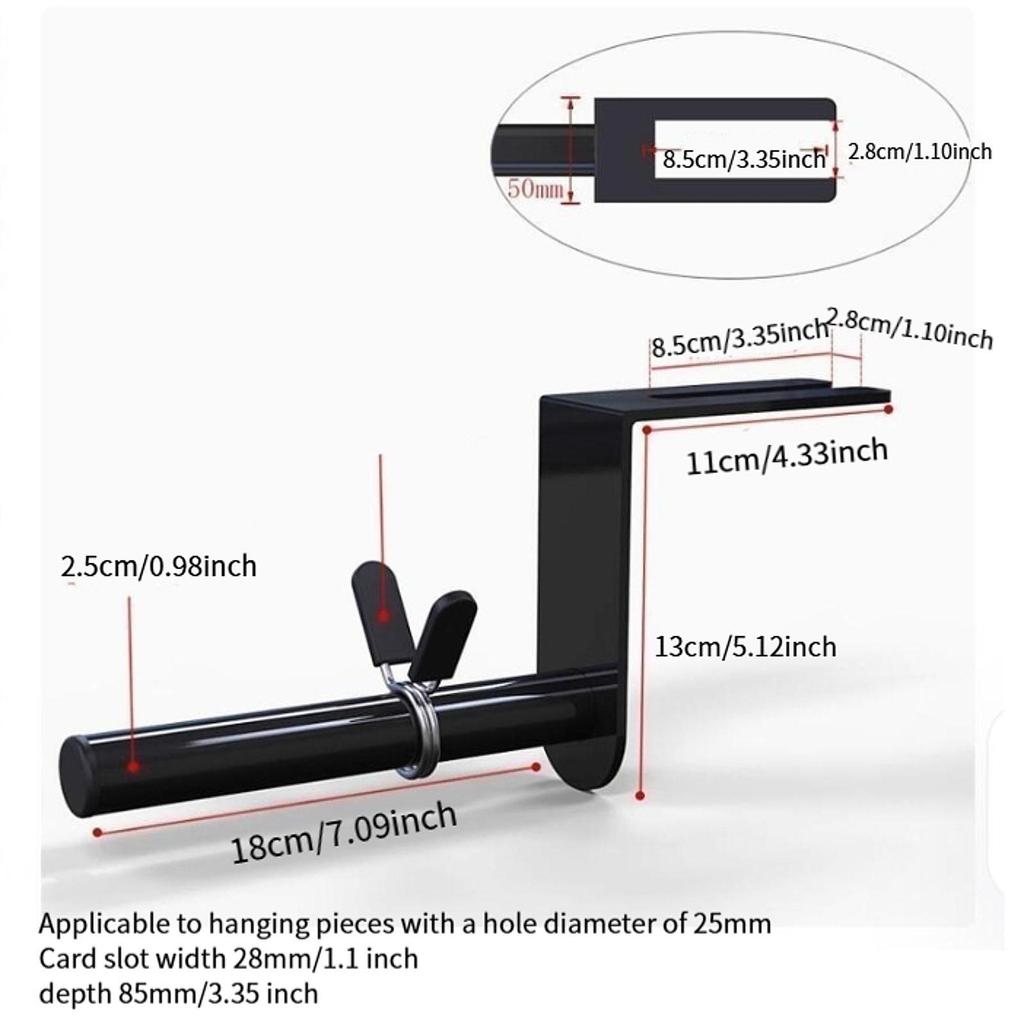 Gym Machine Weight Stack Extender with Loading Pin Accessory