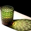 Glasses Bohemian Crystal Engraving Whiskey Drinkware Hand to Clear Color Glass Tumbler With Gift
