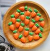 10pcs Cute Carrot Cartoon Push Pin Creative Cork Message Board Felt Cloth Nail Photo Wall Decoration
