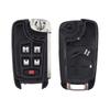 S 2/3/4/5 Кнопочный корпус выкидного ключа для Chevrolet Cruze Для Opel Astra J Corsa E Insignia Zafira Флип-чехол для автомобильного ключа