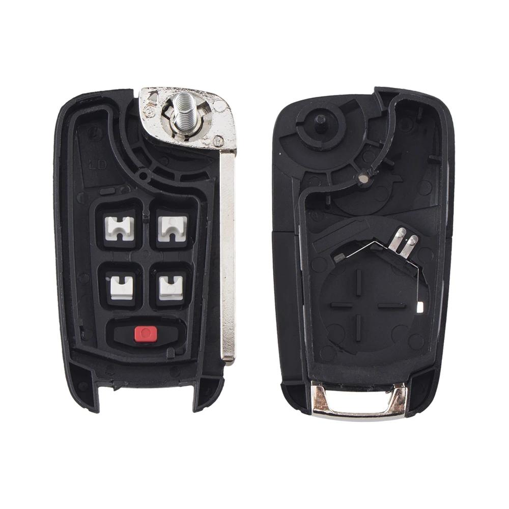 S 2/3/4/5 Кнопочный корпус выкидного ключа для Chevrolet Cruze Для Opel Astra J Corsa E Insignia Zafira Флип-чехол для автомобильного ключа