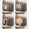 Qiwei Multi-functional Wall-Mounted Kitchen Organizer