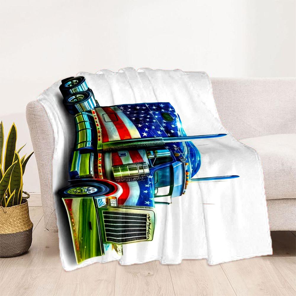 Kw Heavy Trucks Blanket Ultrasoft Great For Bedding Picnics Livingroom Four Seasons Universal Modern Birthday Christmas Gift Blanket