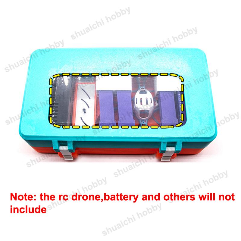 1PCS for BetaFPV Air 75 Pro Storage Box 3D Printed Storing Case Large Volume for FPV Drone Battery/Charger Container Accessory