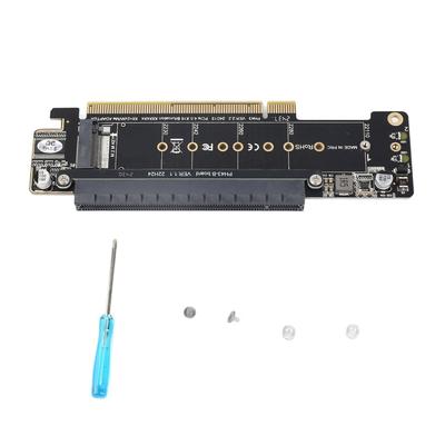 Карта расширения PCIE X16 M.2 NVMex2 поддерживает PCIE4.0 Карта расширения PCIe X16 to X8 X4 X4 Split
