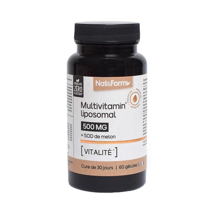Nat&Form Multivitamin' liposomal 60 gélules