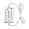 Удобное управление устройством USB-умный переключатель Умный автоматический выключатель Выход DV 5V/3A Пластиковый материал Совместим с USB-устройствами