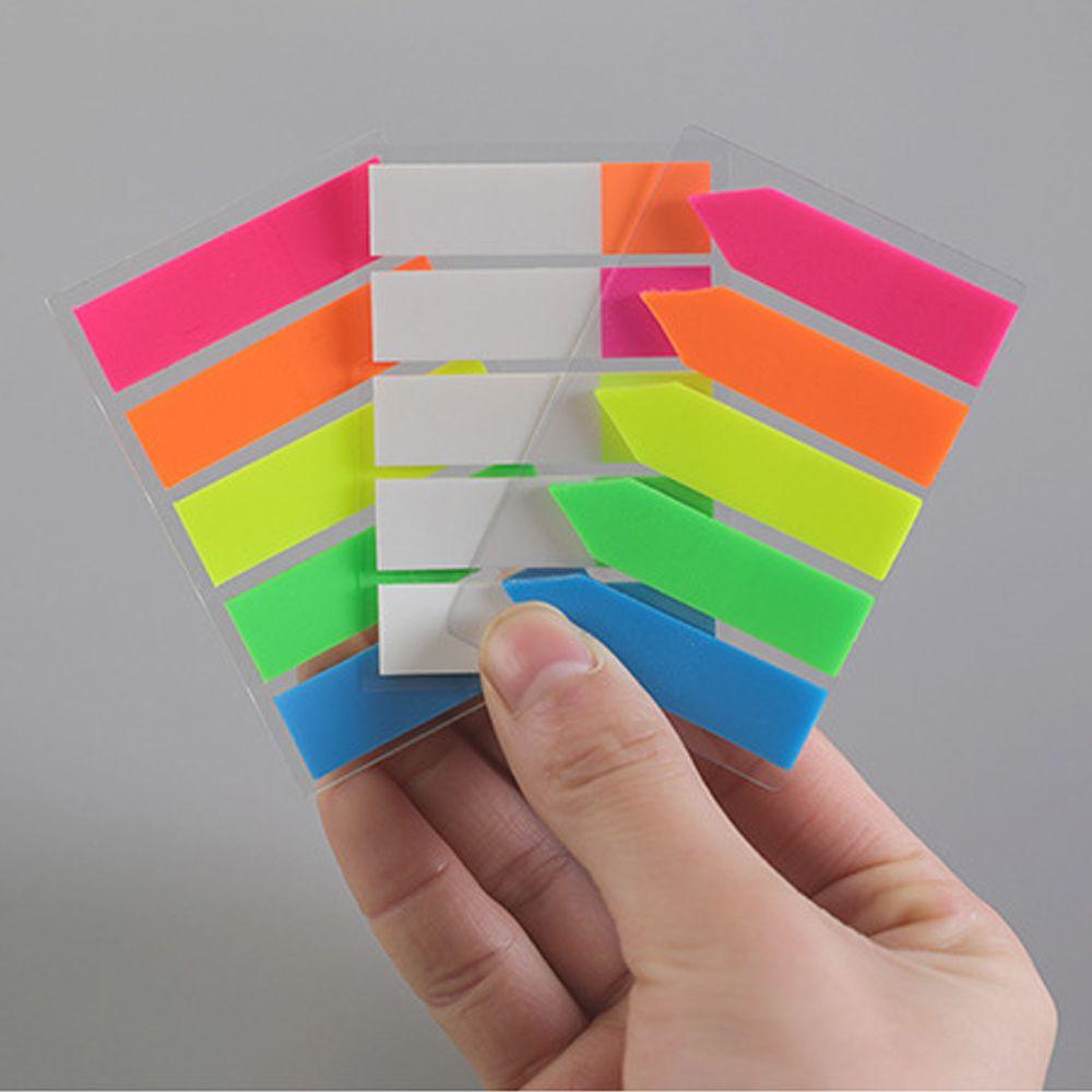 Paper Bookmark Marker Sticker Candy Color Sticky Notes Fluorescent Memo Pad Colored Memo Pad