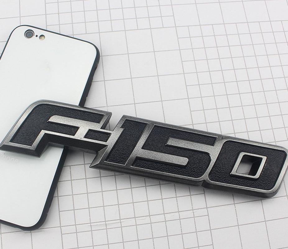 Weatherproof Red Black 3d Raised Plastic Emblem Badge Letter For 09-14 Ford F150 Tailgate