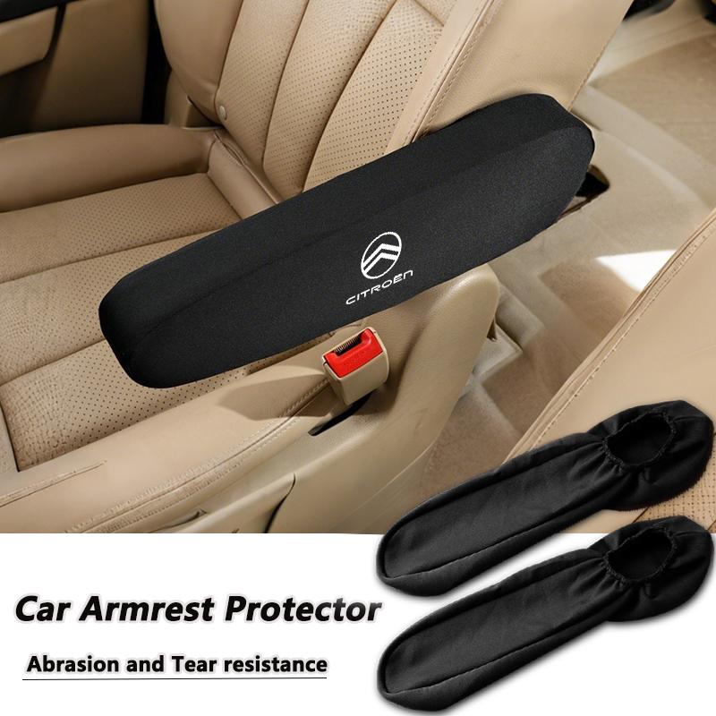 TCJH7 Fabric Car Seat Armrest Cover Breathable Cloth For Citroen C4 C3 C5 C1 C2 Berlingo Celysee Cactus Picasso Aircross Grand