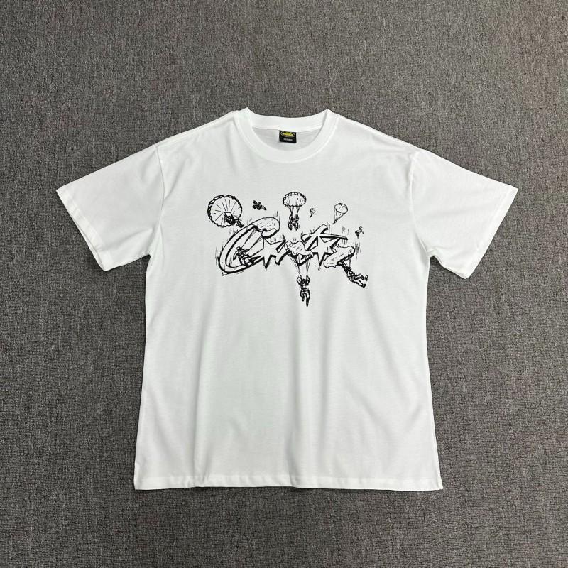 Corteiz Alcatraz Short Sleeve T-Shirt Men Women Casual Hip Hop Streetwear Loose Fit