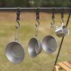 5Pcs Moveable S-Shaped Hanger Camping Hanging Hook Lamp Holder Clothes Storage Hook Portable Tableware Pan Holder