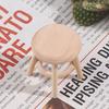 1/12 Dollhouse Miniature Furniture Round Stool Chair For Kids Pretend Play Toy House Decor Children Toy Dollhouse Accessories