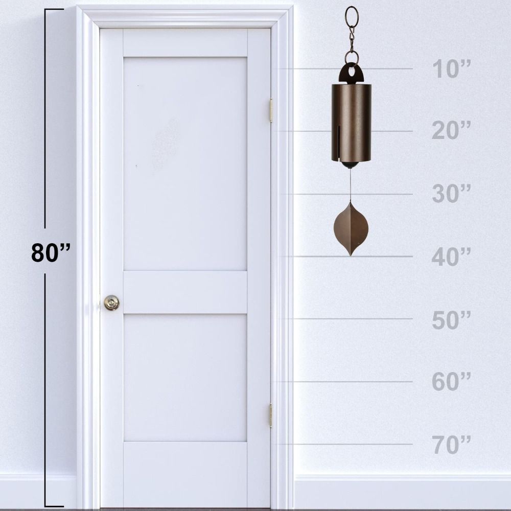 Garden Decoration Metal Handicrafts Pendant Bell Wind Chimes Outdoor Ornaments Heroic Windbell