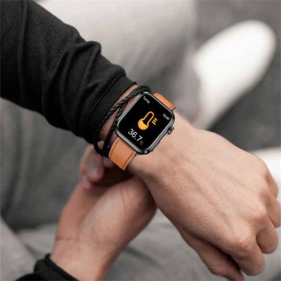 SACOSDING Bluetooth Call Смарт-часы Артериальное давление Кислород в крови Мониторинг сна Дистанционный уход за семьей и другом Спортивные умные часы для мужчин