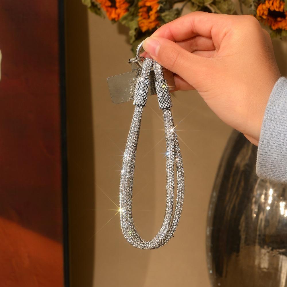 Яркие ремешки для телефонов Bling Bling Anti-lost Wrist Rope Аксессуары для телефонов