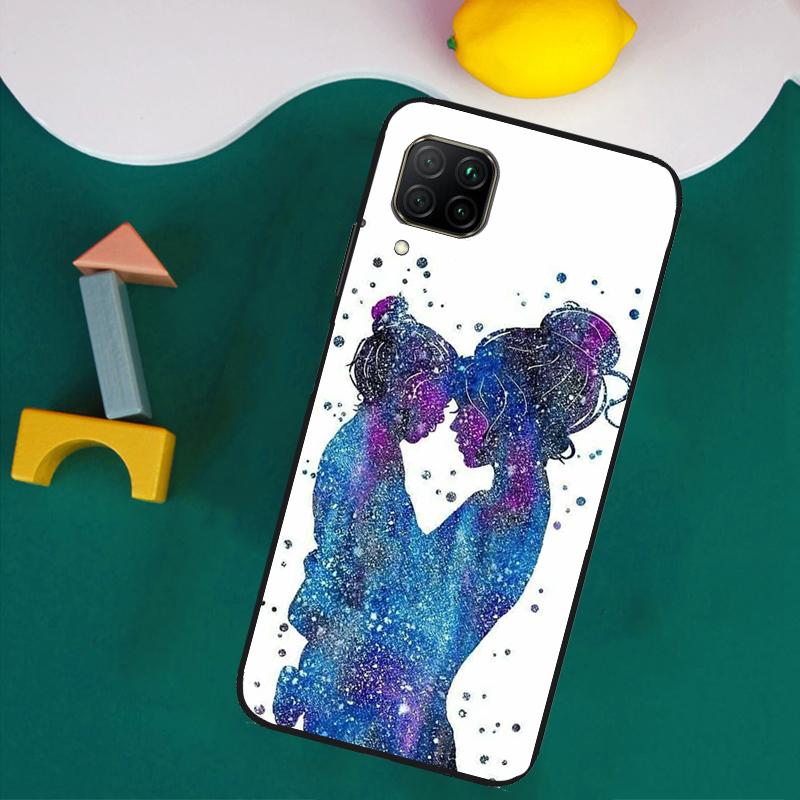 Красивый Чехол Мать Дочь Сын Для Huawei Nova 9 10 SE 8i 11i 12i 12s Y60 Y61 Y70 Y90 Y72 Y73 Y91 P60 Pro P40 P30 Lite