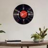 Настенные часы с виниловыми пластинками, высокая точность, тихая работа, питание от батареек, музыкальная комната