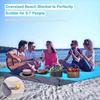 Пикниковая подстилка Водонепроницаемое пляжное одеяло Портативная для пикника на открытом воздухе Коврик для кемпинга Матрас Кемпинг Кемпинговая кровать Спальный коврик Новый