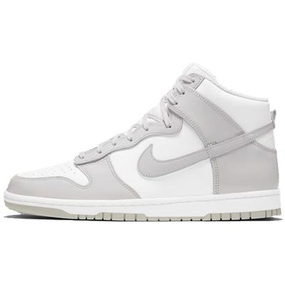 Dunk High Vast Серые мужские кроссовки белые DD1399-100