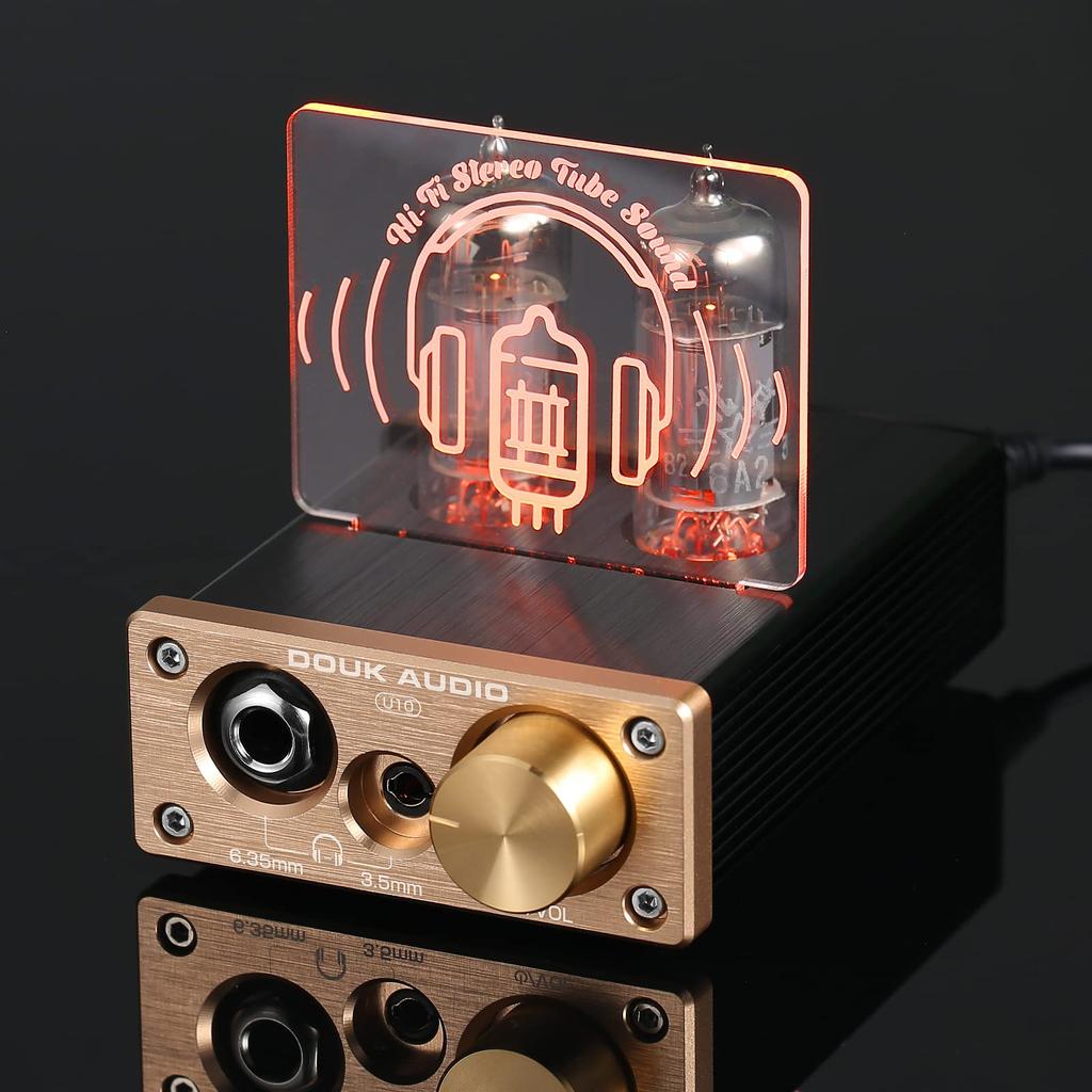 Nobound U10 Mini 6A2 Vacuum Tube Headphone Amplifier HIFI Stereo Preamp for Home Speaker