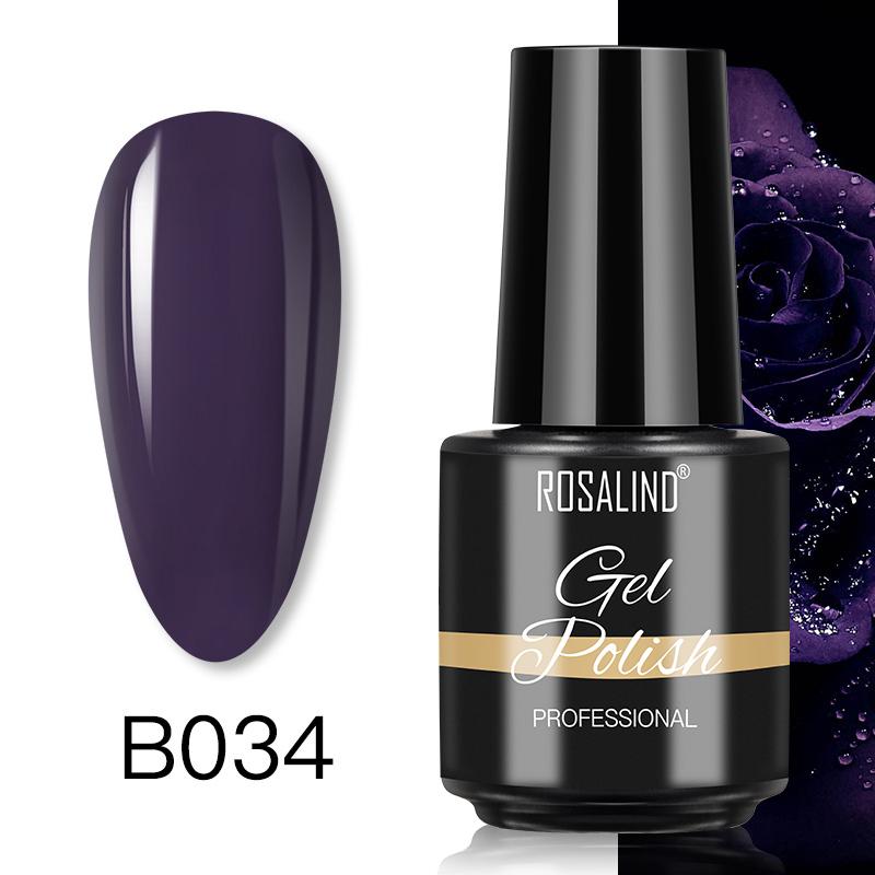ROSALIND 7ml  Nail Gel Polish Bright For Nail Art Design LED/UV Lamp