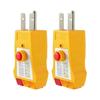 Compact Design Electrical Fault Detector Maintenance Receptacle Plug Analyzer  Plug Testing