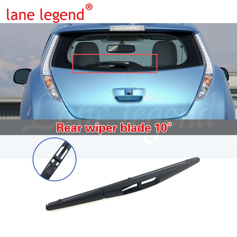 Car Wiper LHD Front & Rear Wiper Blades Set Kit For Nissan Leaf MK1 2010 - 2017 Windshield Windscreen Window Brush 26"16"10"