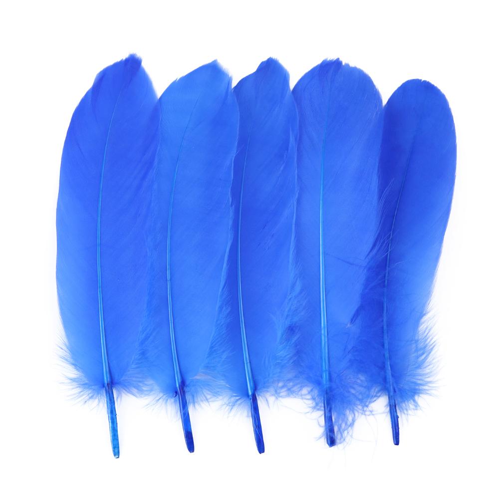 Natural Goose Feathers Dyed Multicolor Swan Feather for Crafts Wedding Jewelry Party Accessories 15-20cm/6-8 Inch
