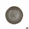 Assiette Creuse Bidasoa Gio Céramique Gris 19 см (6 единиц)