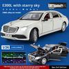 1:24  Бенц E300l E-класс Литой Модель Автомобиля Металлическая Коллекционная Модель Транспортного Средства Игрушка Модель Звук и Свет Детская Игрушечная Машина Подарки