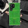 Чехол для телефона 'Футбольные тактики' для Samsung Galaxy S25 Edge S24 Ultra S23 Plus S22 S20 FE S10 + Мягкая печатная крышка Coque