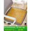 Summer Bamboo Mat Mat Seat Cushion Fart Cushion Summer Breathable Office Car Mahjong Chair Cushion Cushion Seat Cushion