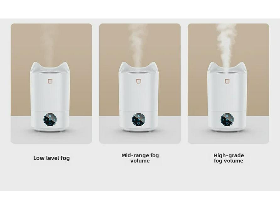 4 л Увлажнитель воздуха большой емкости со светодиодной подсветкой, интеллектуальным контролем влажности и ароматерапией