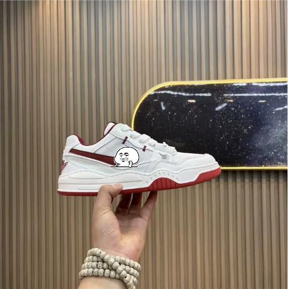 Spring and summer leather surface breathable soft sole comfortable sports and leisure Forrest Gump shoes 12