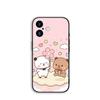 for Apple iPhone 17 16 15 11 Pro XS Max XR 6 7 8 Plus + SE 2020 5 16E Phone Cover Case Bubus Panda Bear Dudus