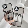 Чехол для телефона My Chemical Romance для iPhone 16 15 14 13 12 11 Mini Pro Max X XR XSMax 7 8 Plus Матовый Прозрачный Задний Чехол