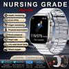 2025 New Uric Acid Blood Lipids Smart Watch Men ECG+PPG Blood Pressure Blood Oxygen Bluetooth Call Health Smartwatchs for IOS Android