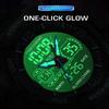 Man Dual Display Quartz Watch for Kids Waterproof Sport Children Anti-Shock Boy Digital Wristwatches+Gift Box