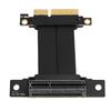 Удлинительный кабель для видеокарты Gen 4 GPU PCIE 4.0 X4 Райзер-кабель 8 ГБ/с 90 градусов для M.2 WiFi USB Звуковая карта SSD
