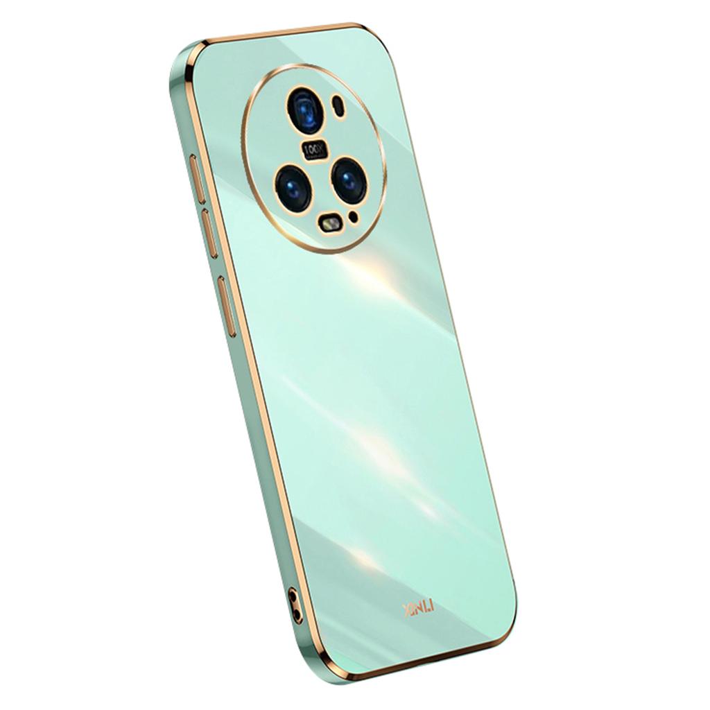 XINLI Чехол для телефона Honor Magic5 Pro из ТПУ Защита объектива камеры Электроокрашенная Противоударный чехол