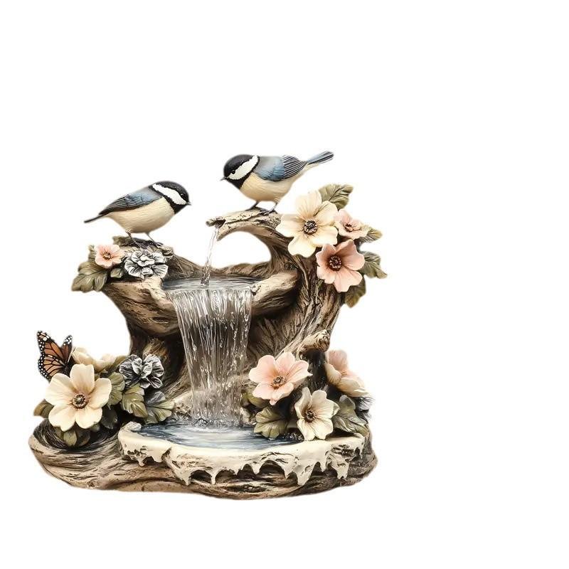 1 piece bird butterfly garden fountain home decoration ornament suitable for home decoration is an ideal gift for family members