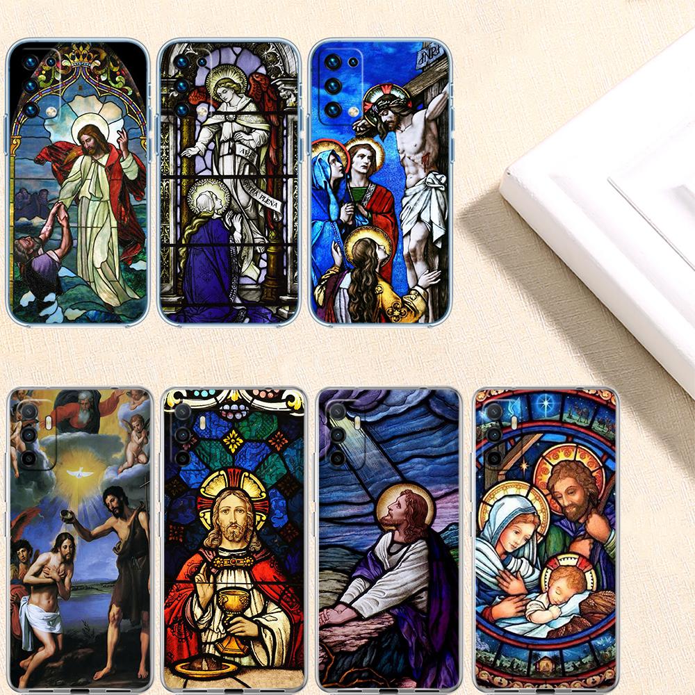 NH44 The Baptism of Jesus Phone Case for LG K22 K30 K40 K40S K41 K42 K50 K50S K51 K51S K52 K61 K62 K71 K92 Q60 Q61 V40 V50 V60