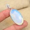 Milky Opal Wonderful Gemstone Solid 925 Silver Jewelry Handmade Pendant For Her