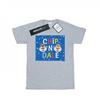 Girls Chip N Dale Blue Frame Cotton T-Shirt