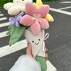 Милая плюшевая кукла-цветок, мягкая игрушка, мягкое растение, плюшевое милое улыбающееся лицо, которое можно обнимать