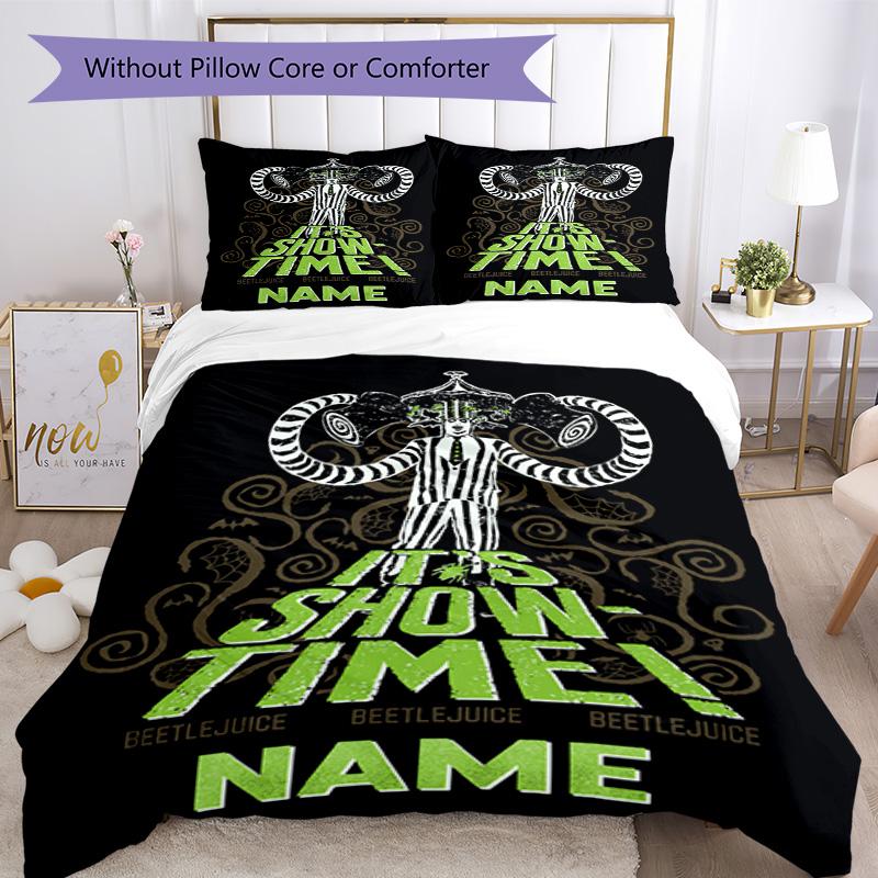 Warner Bros. Movies (10) Customize your name Bedding Set Breathable Duvet Cover with Pillowcases Home Decoration Birthday Gift
